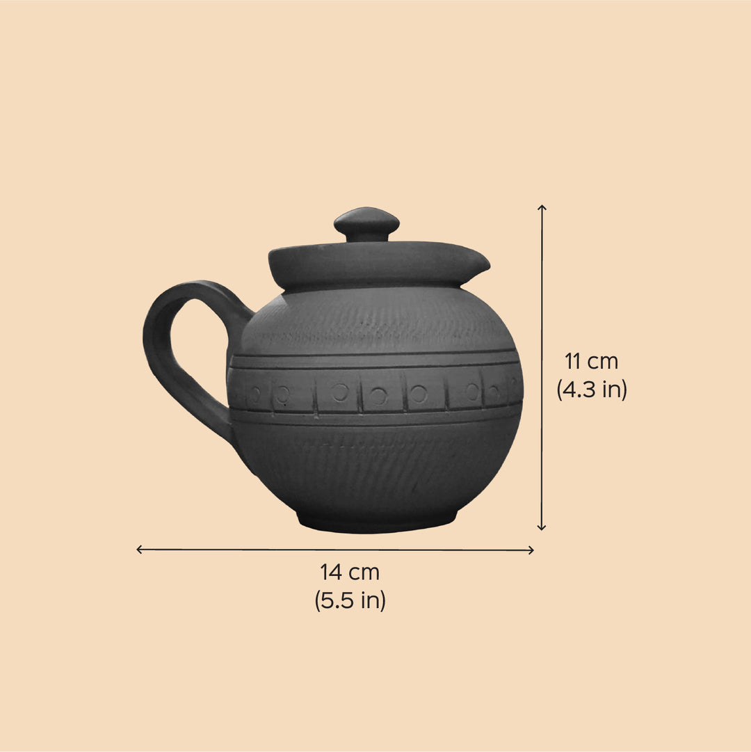 Handmade Modern Terracotta Milk Pot