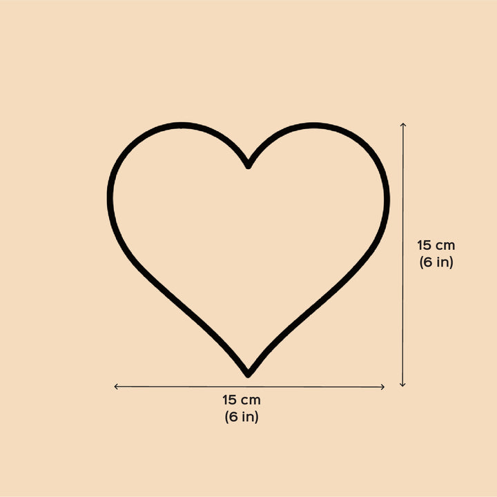 Cute Couple Photo Personalized Handpainted Heart Shape Canvas Portrait