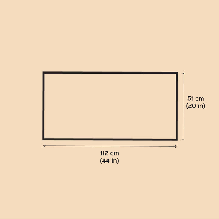 44 x 20 Inch | Handmade Canvas Krishna Rasleela Painting