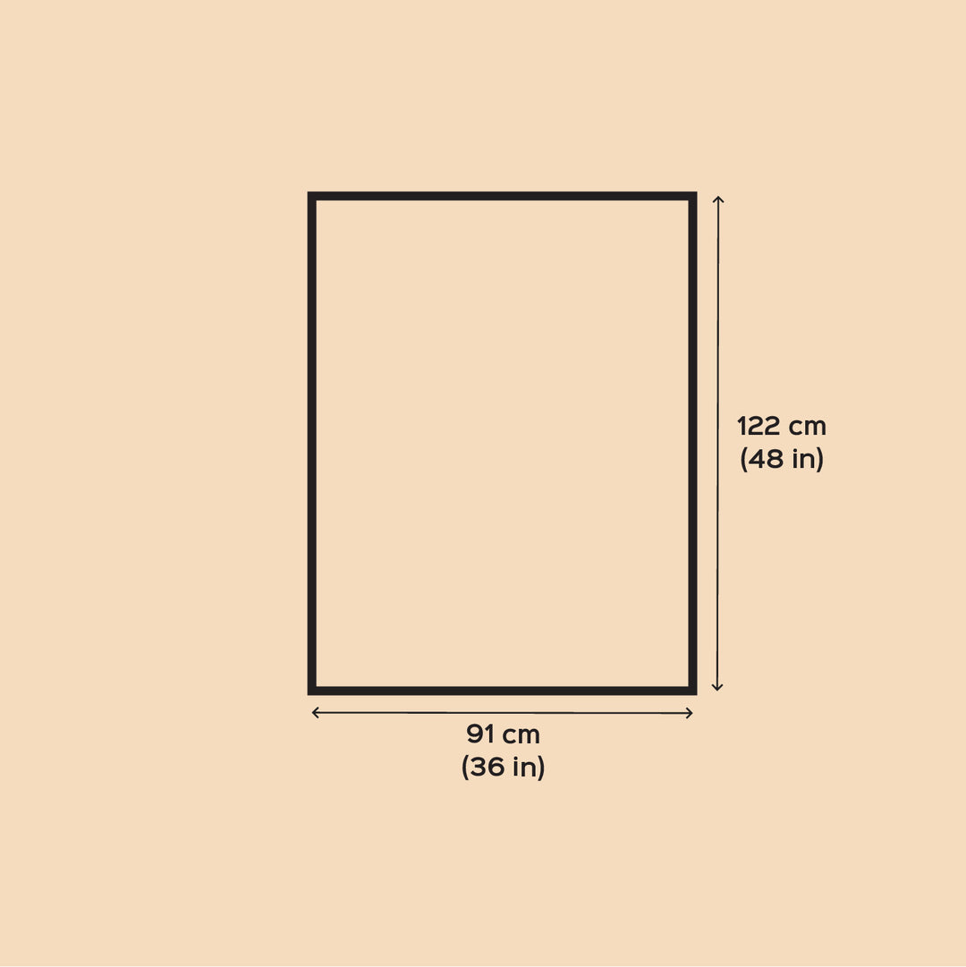 48 X 36 Inch | Handmade Silk Ganesha Painting