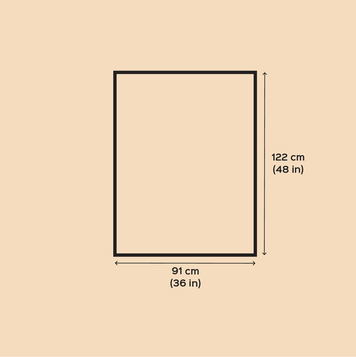 48 X 36 Inch | Handmade Silk Ganesha Painting