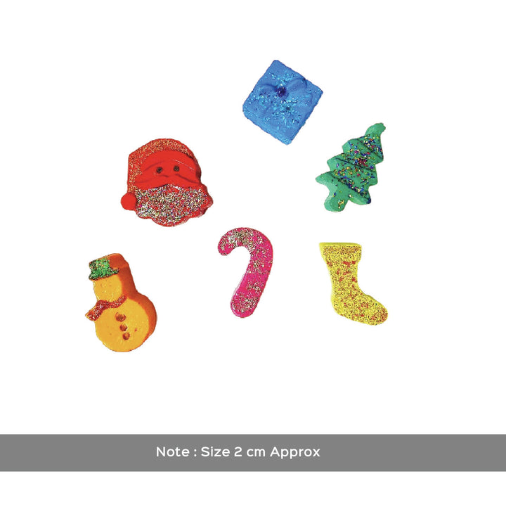 Handmade Non-Toxic Mini Christmas Crayons | Set Of 8