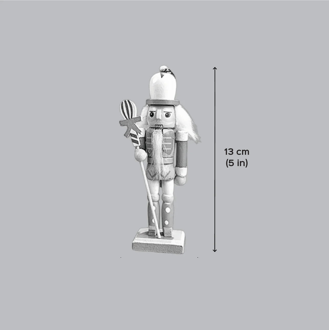 Candy Themed Nutcrackers Wooden Decor For Christmas Table Decoration | Set Of 4