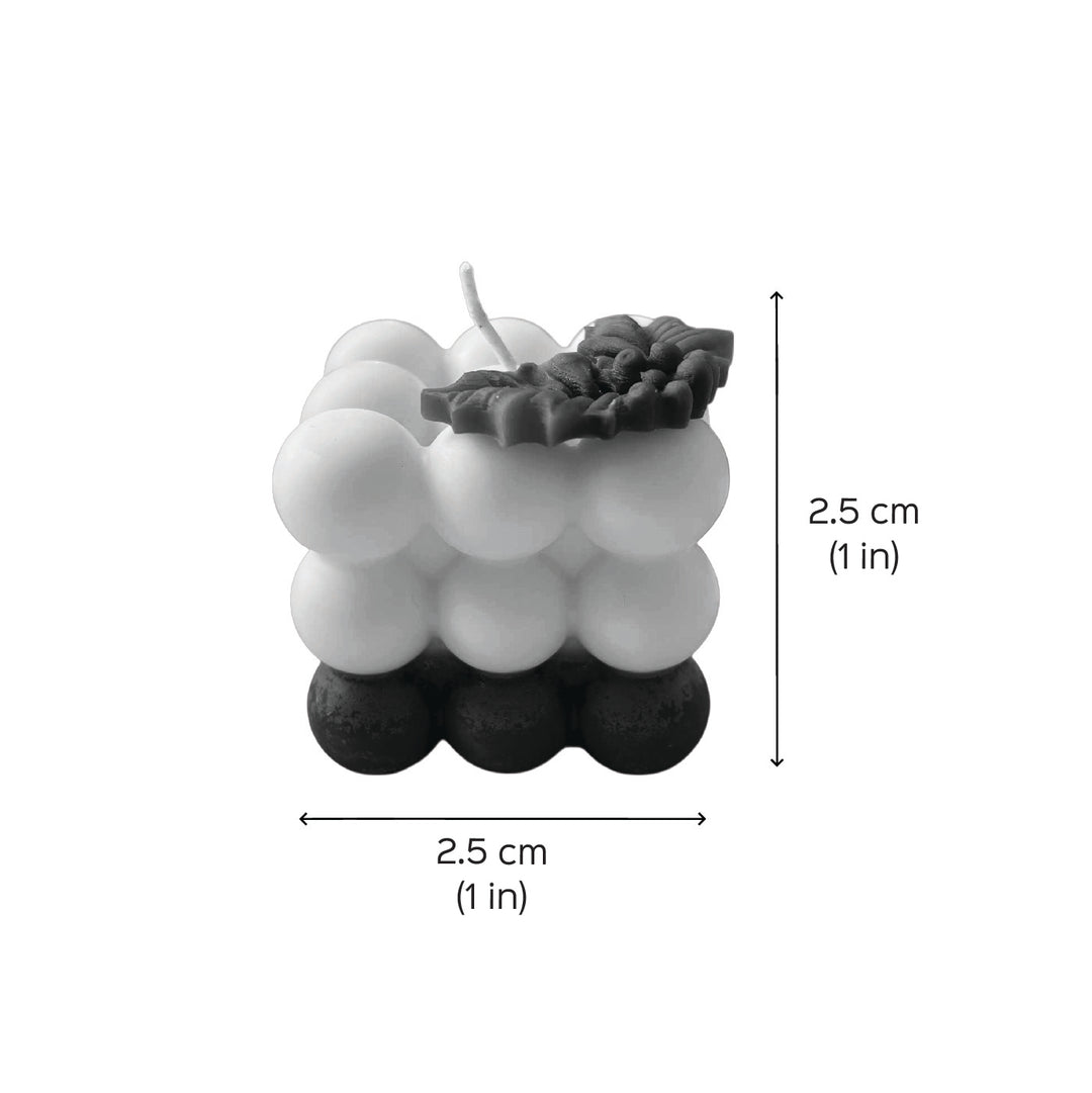 Handmade Bubble Soy Wax Scented Candle For Christmas Decoration