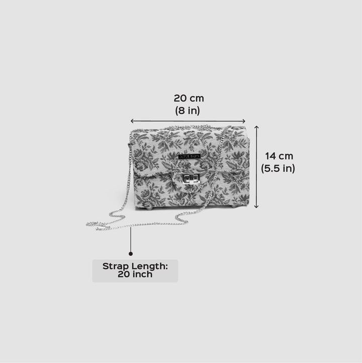 Bageechi Hand Block Printed Satchel Bag