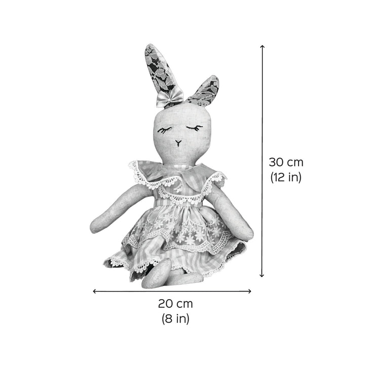Handmade Rabbit Cotton Doll For Kids