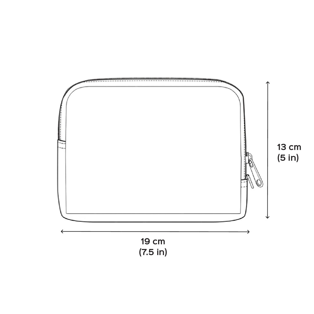 Personalized Embroidered Leafy Vegan Suede Sling Bag