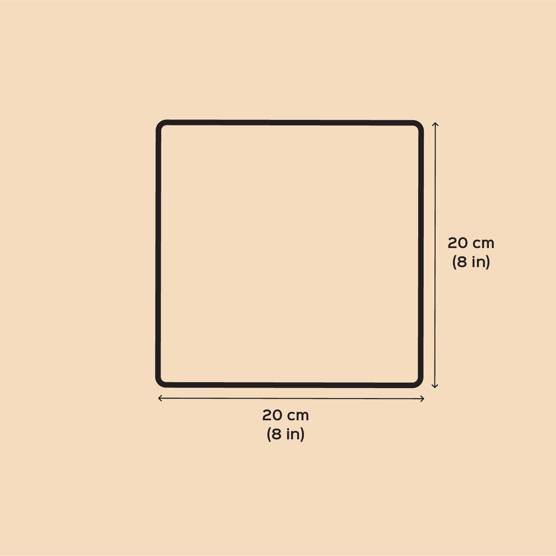 8 x 8 Inch | Black On Tea Treated Paper | Traditional Black & Brown Madhubani Style Drawing With Frame