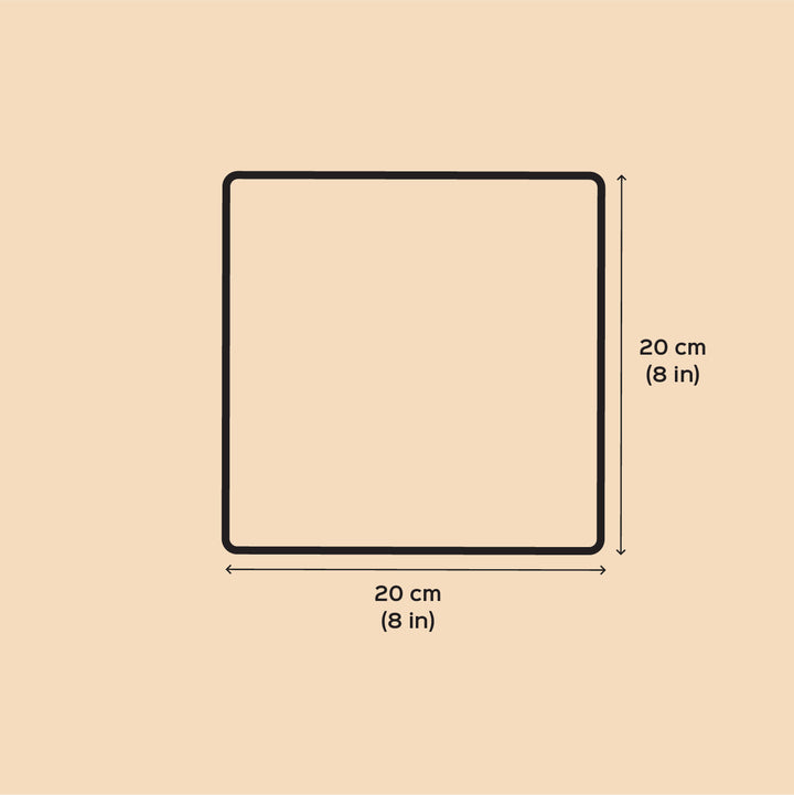 8 x 8 Inch | Black On Tea Treated Paper | Traditional Black & Brown Madhubani Style Drawing With Frame
