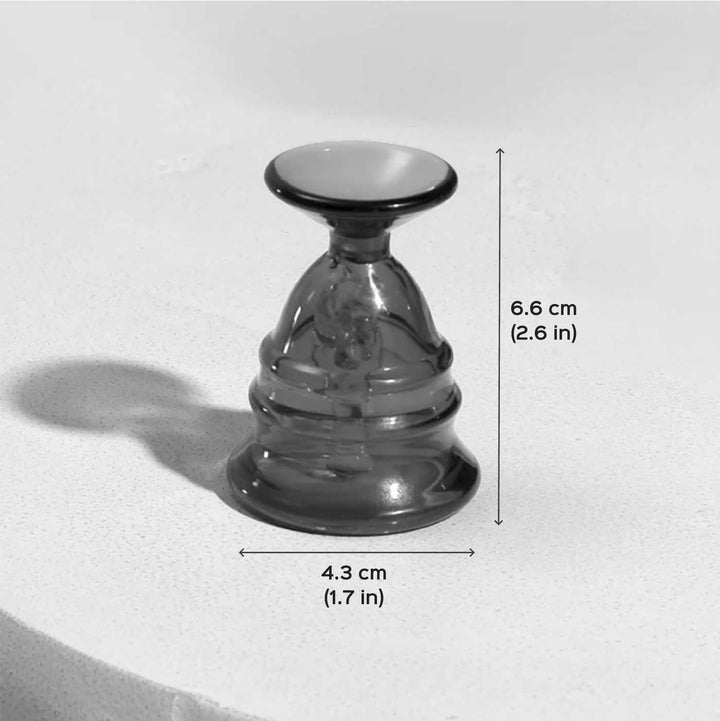 Durable Small Amber Glass Bell