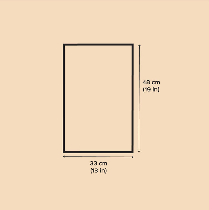 19 X 13 Inch | Handmade Canvas Saraswathi Painting