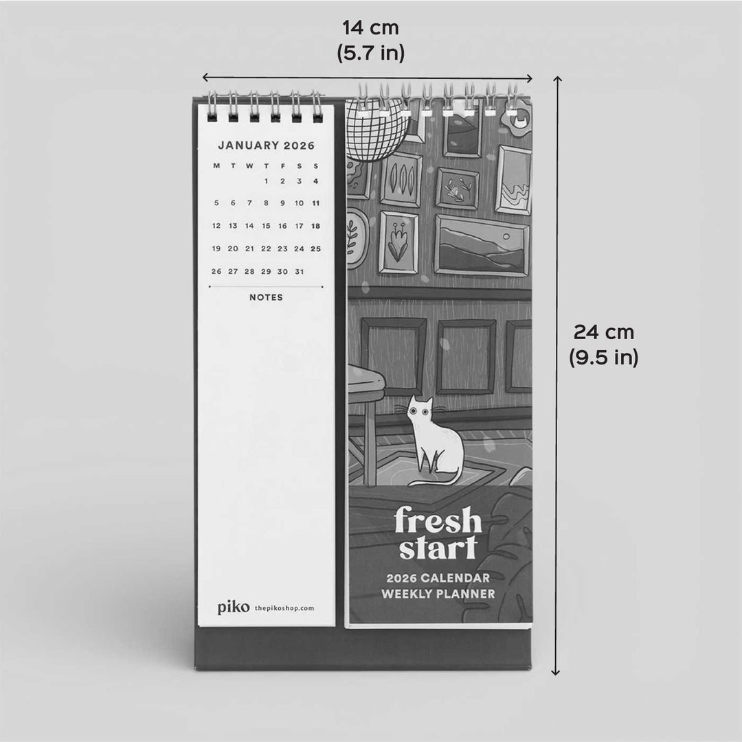 Cozy Room Calendar With Daily Planner