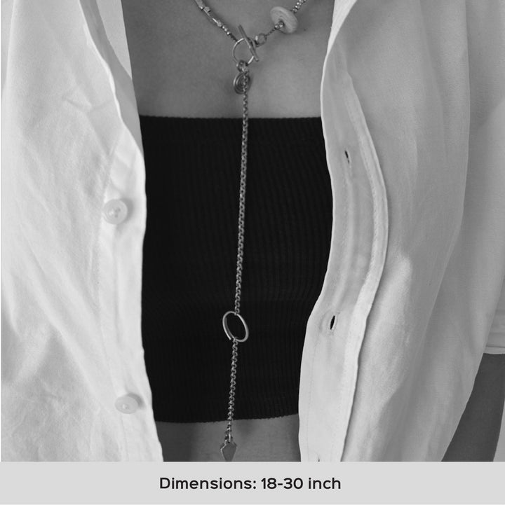 Handmade Versa Boho Detachable Charm Strand Brass Necklace