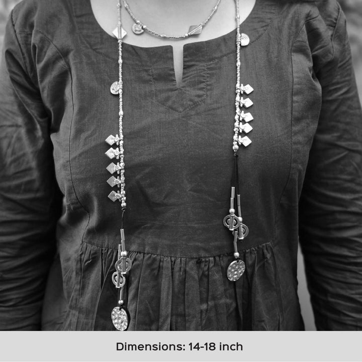 Handmade Nayantara Wrap Around Adjustable Brass Necklace