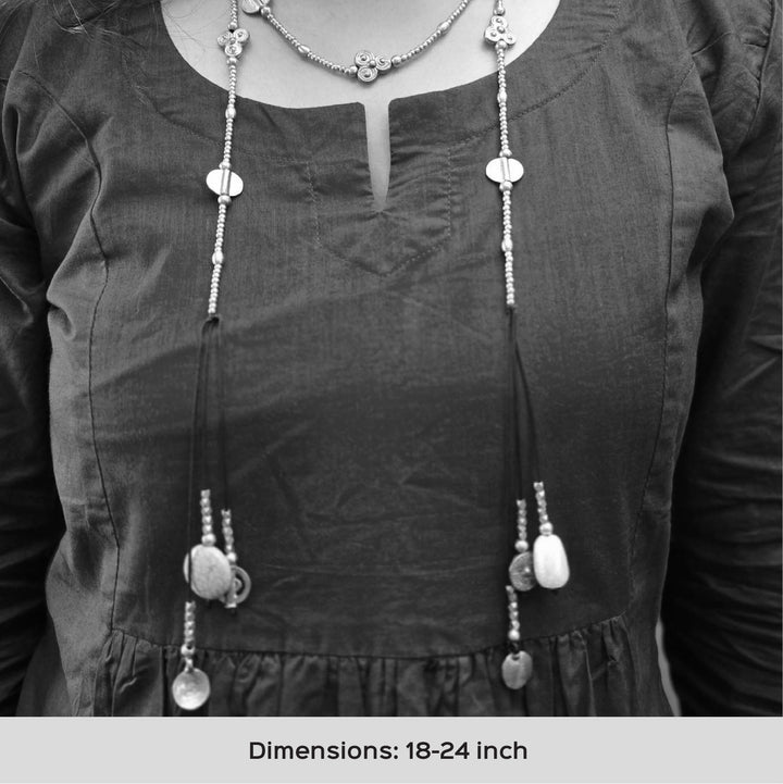 Handmade Anvika Wrap Around Adjustable Brass Necklace