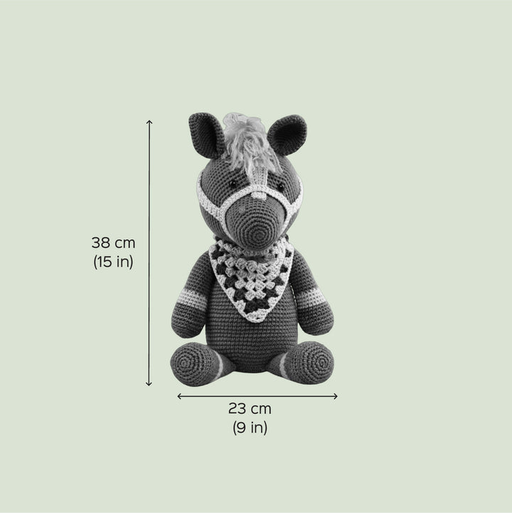 Handmade Crochet Harley the Horse Toy for Kids