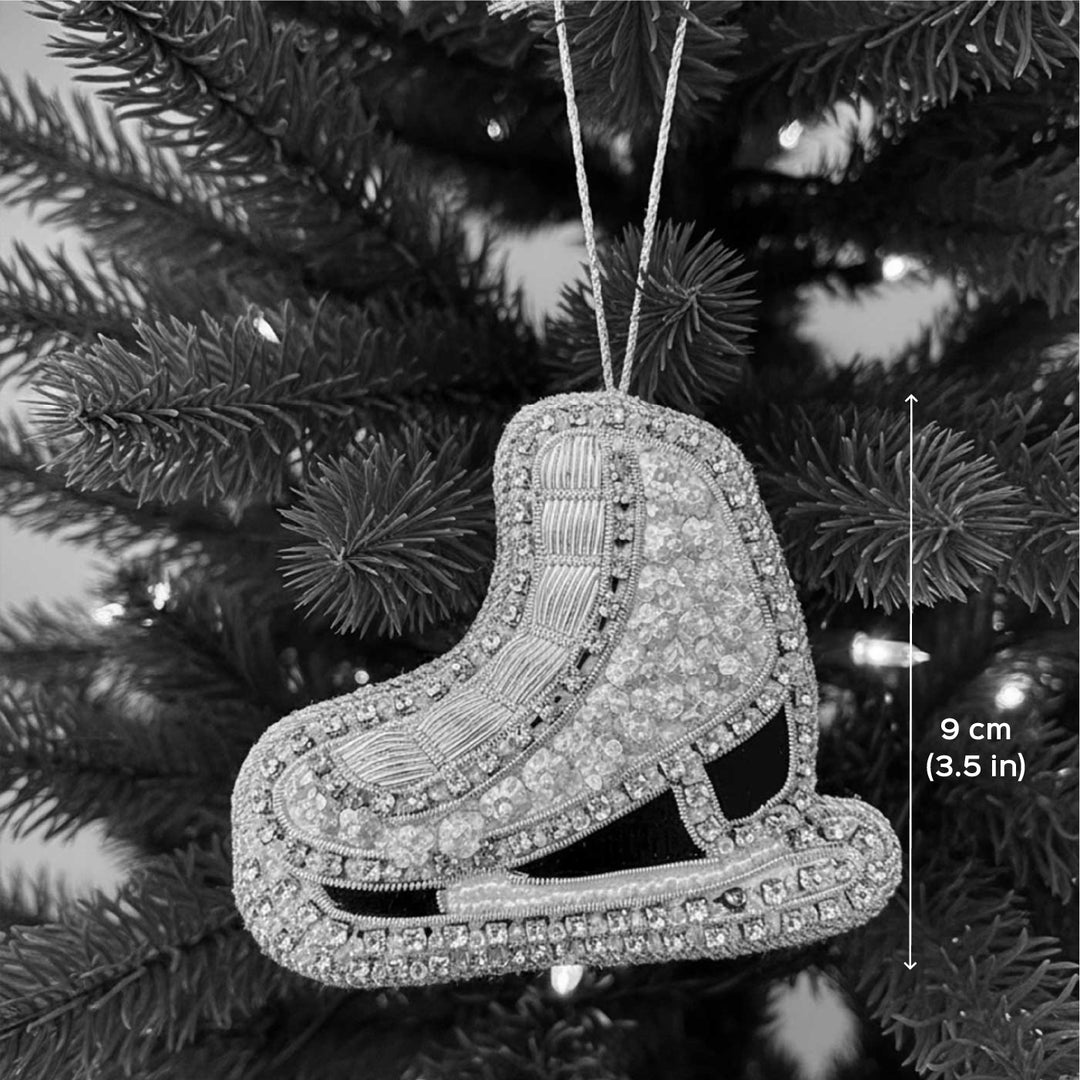 Skates Beaded Premium Zardozi Ornament