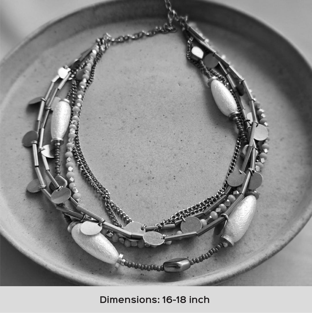 Handmade Aarya Design Brass Necklace