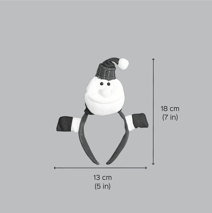 3D Snowman Theme Kids Hairband | Secret Santa Gift Ideas