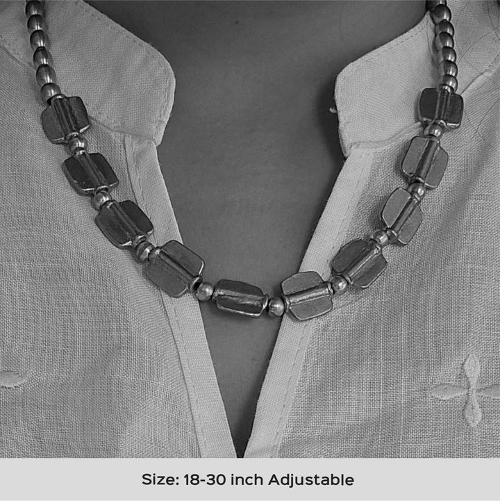 Handmade Ziyana Design Brass Short Necklace