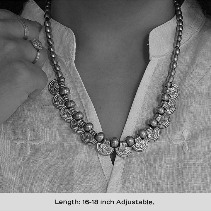 Handmade Sharvani Design Brass Short Necklace