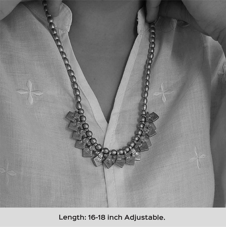 Handmade Ira Design Brass Necklace