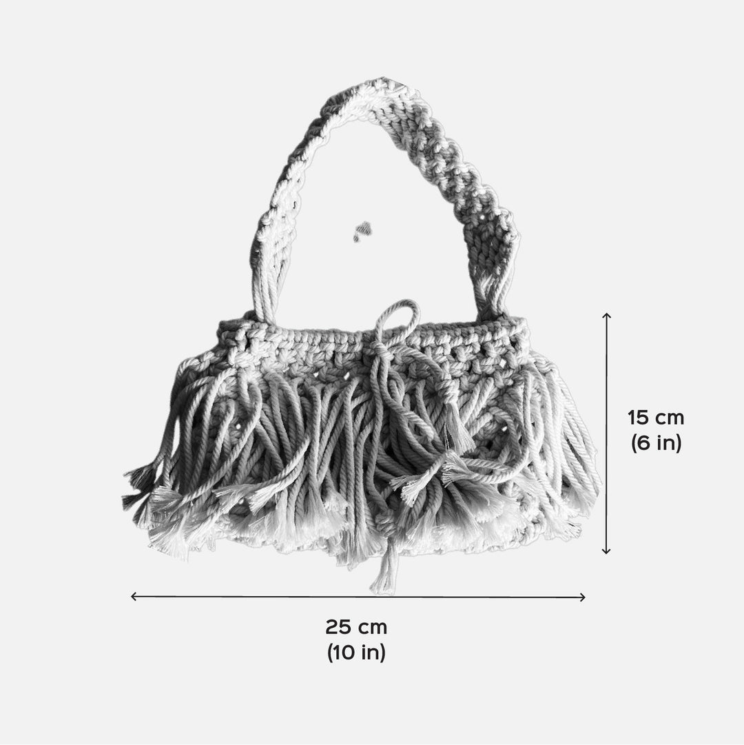Handmade Macrame Freya Bag