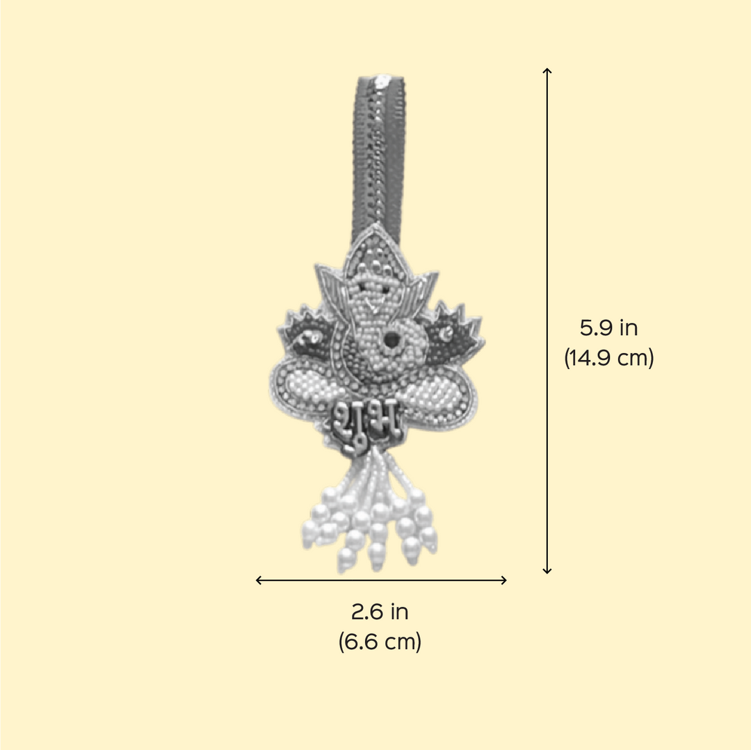 Handmade Beaded Ganesha Shubhlabh Hanging