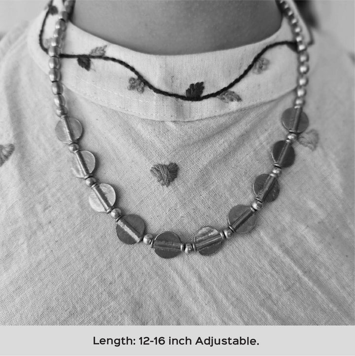 Handmade Dhriti Brass Necklace