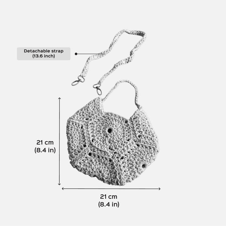 Handmade Crochet Diana Bag