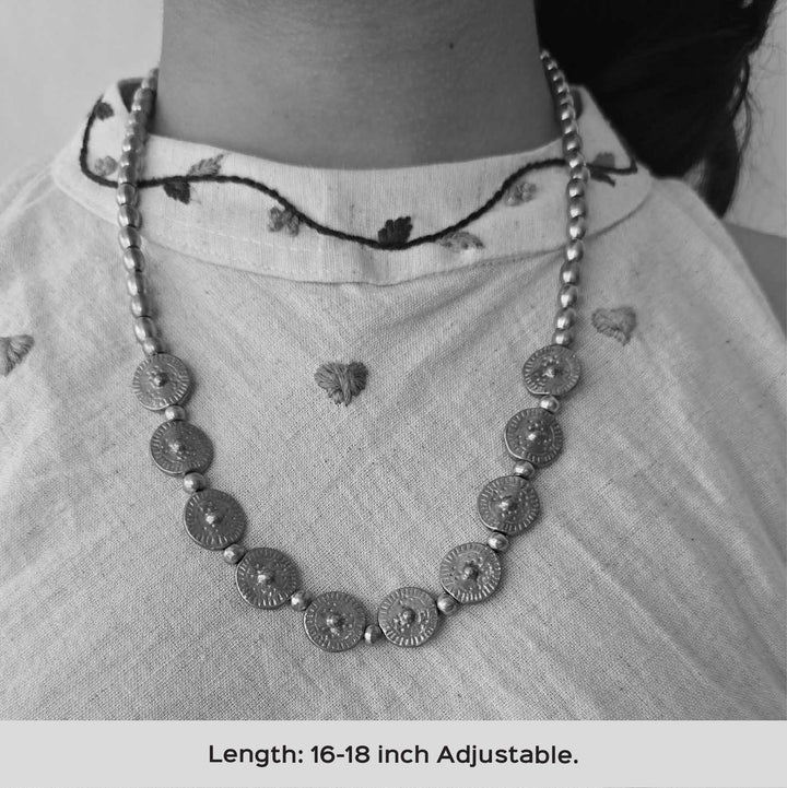 Handmade Saisha Brass Necklace