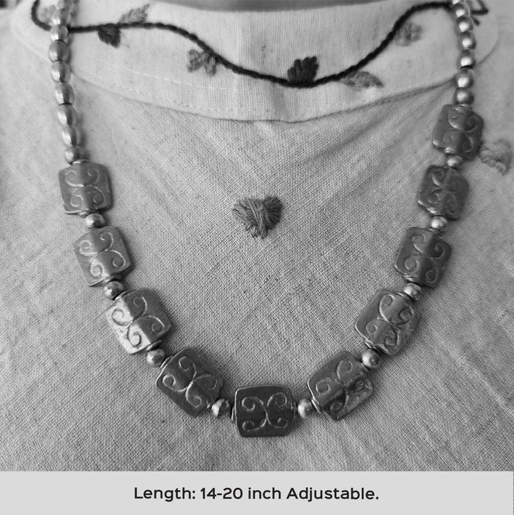 Handmade Anvika Brass Necklace
