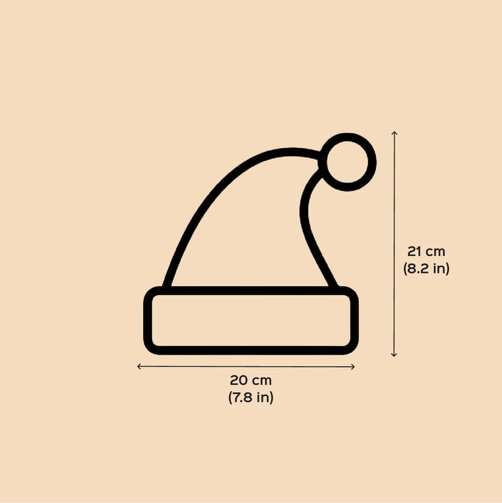 Personalized Handmade Reindeer Velvet Santa Caps