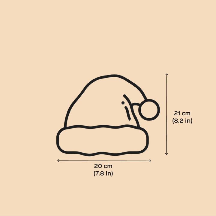 Handmade Merry Glow Knit LED Beanie Cap With Light