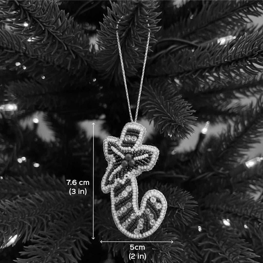 Joystick Cane Sequin Premium Zardozi Ornament