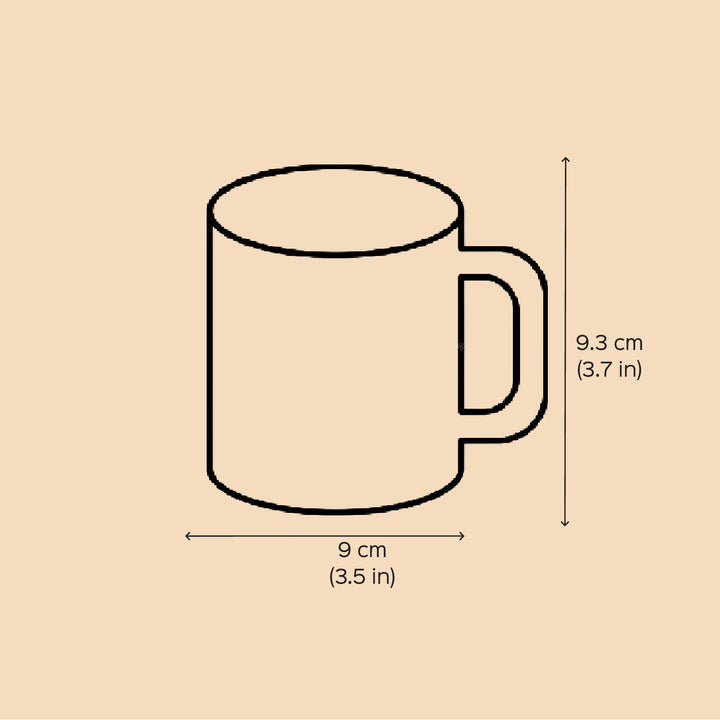 Personalized Hand-Painted Scooter Theme Terracotta Mug