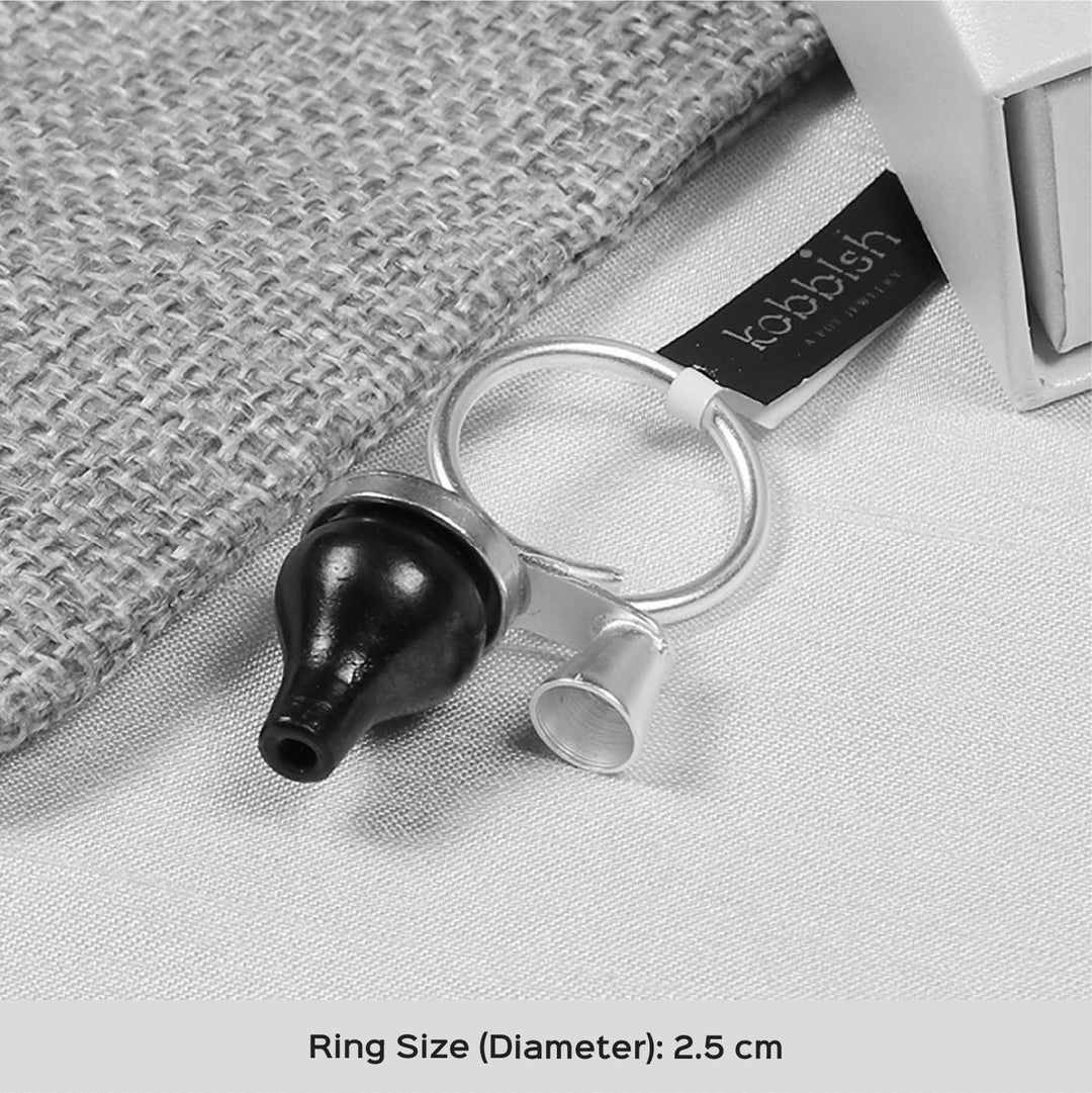 Minimal Handmade Traditional Pyau Ring | 22K Gold Plated