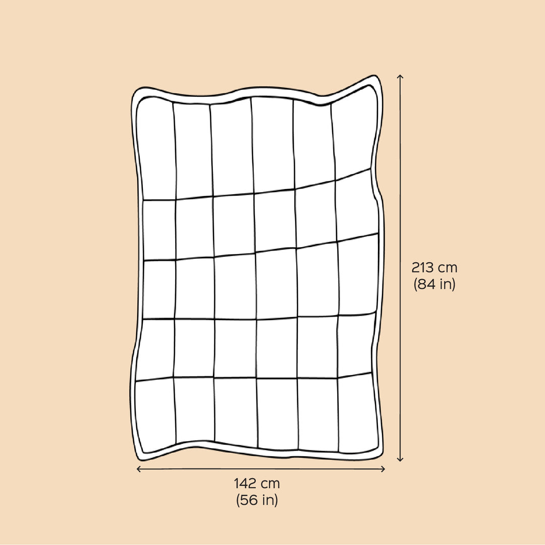 Personalized The Forest Is My Playground Theme Cotton Quilt For Kids
