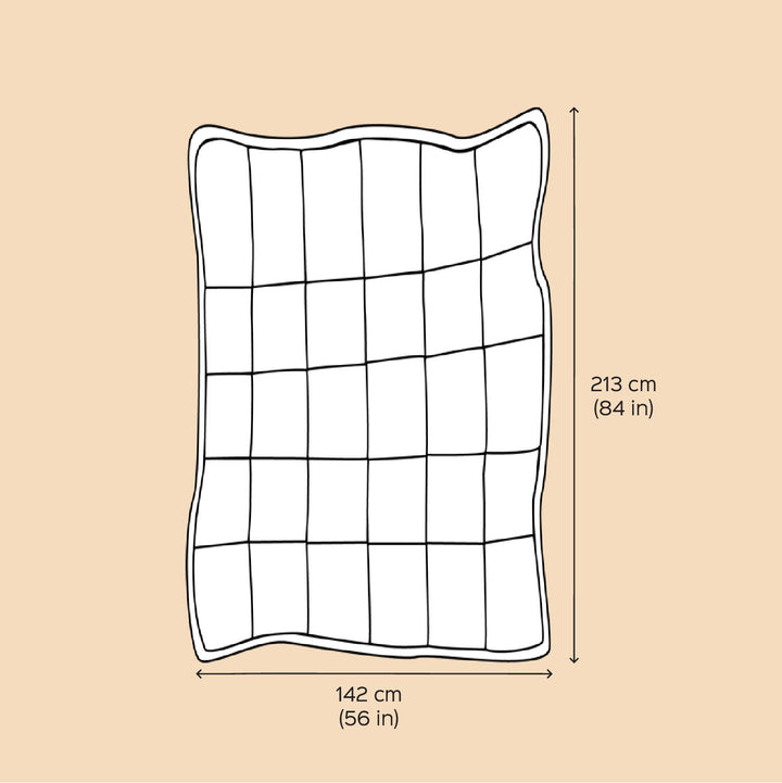 Personalized The Forest Is My Playground Theme Cotton Quilt For Kids