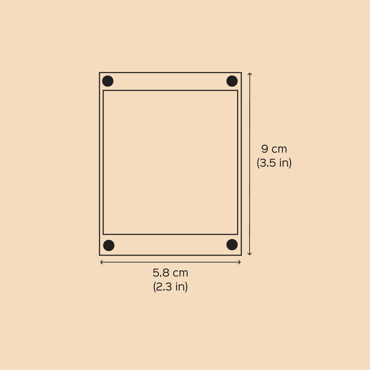 Customized Magnetic Acrylic Photo Frame