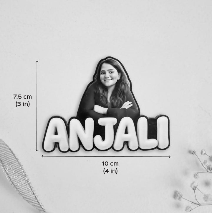 Photo Personalized Caricature Acrylic Fridge Magnet