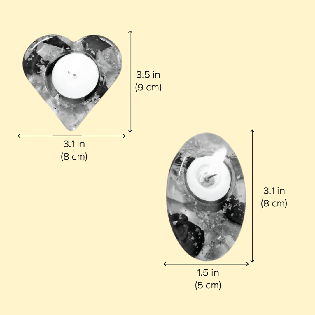 Handmade Decorative Resin Tealight Holder
