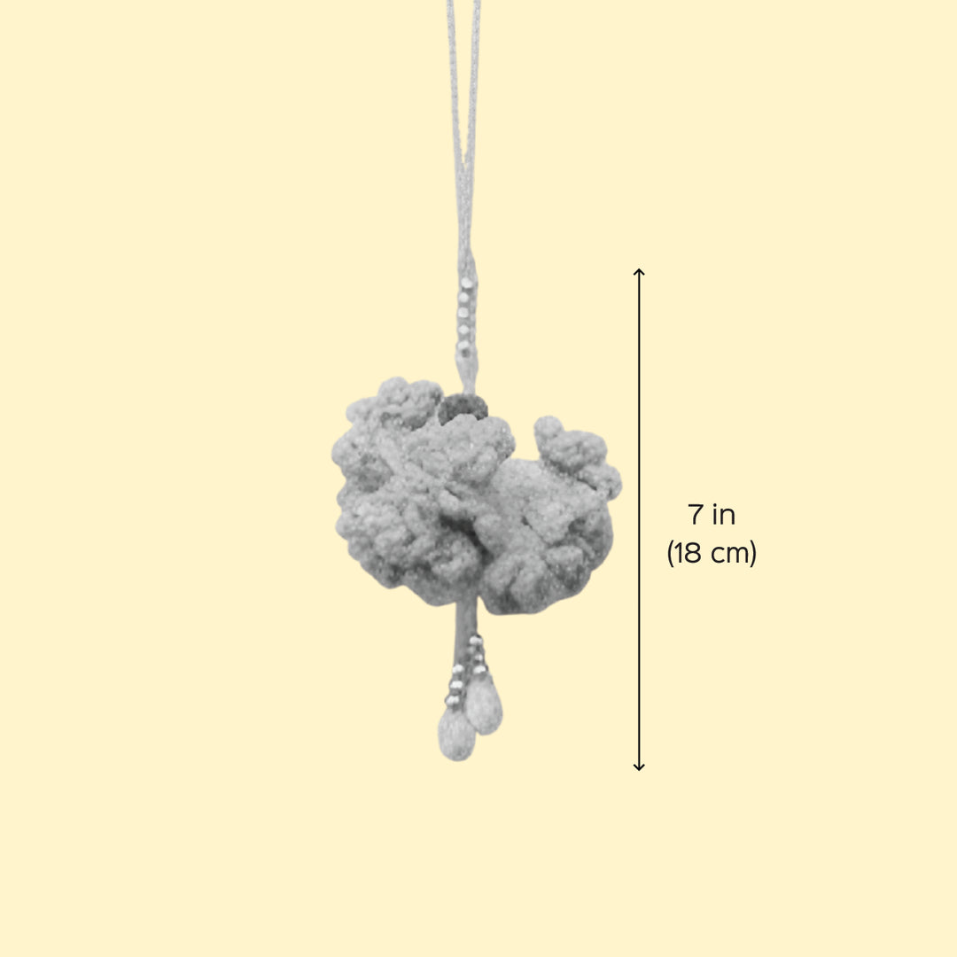 7 Inch | Handmade Crochet Marigold Hanging