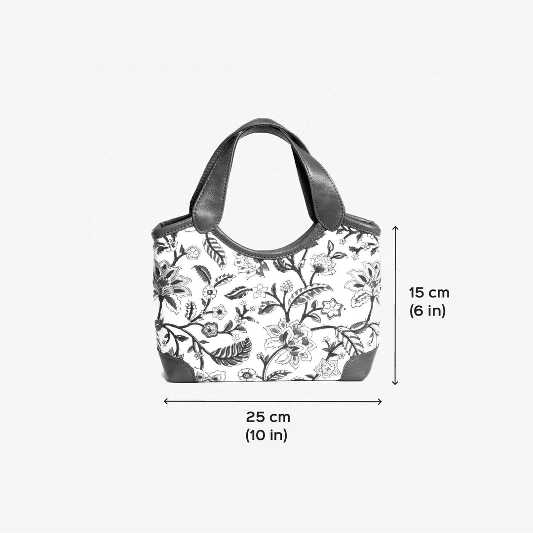 Ranthambore Machine Embroidered Bella Handbag