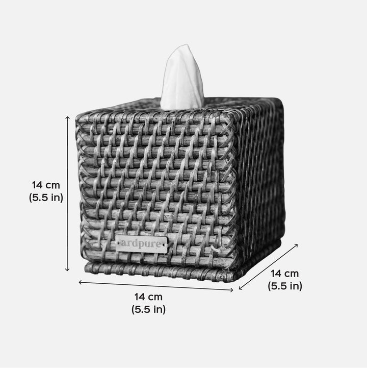 Handmade Cane Rattan Tissue Box