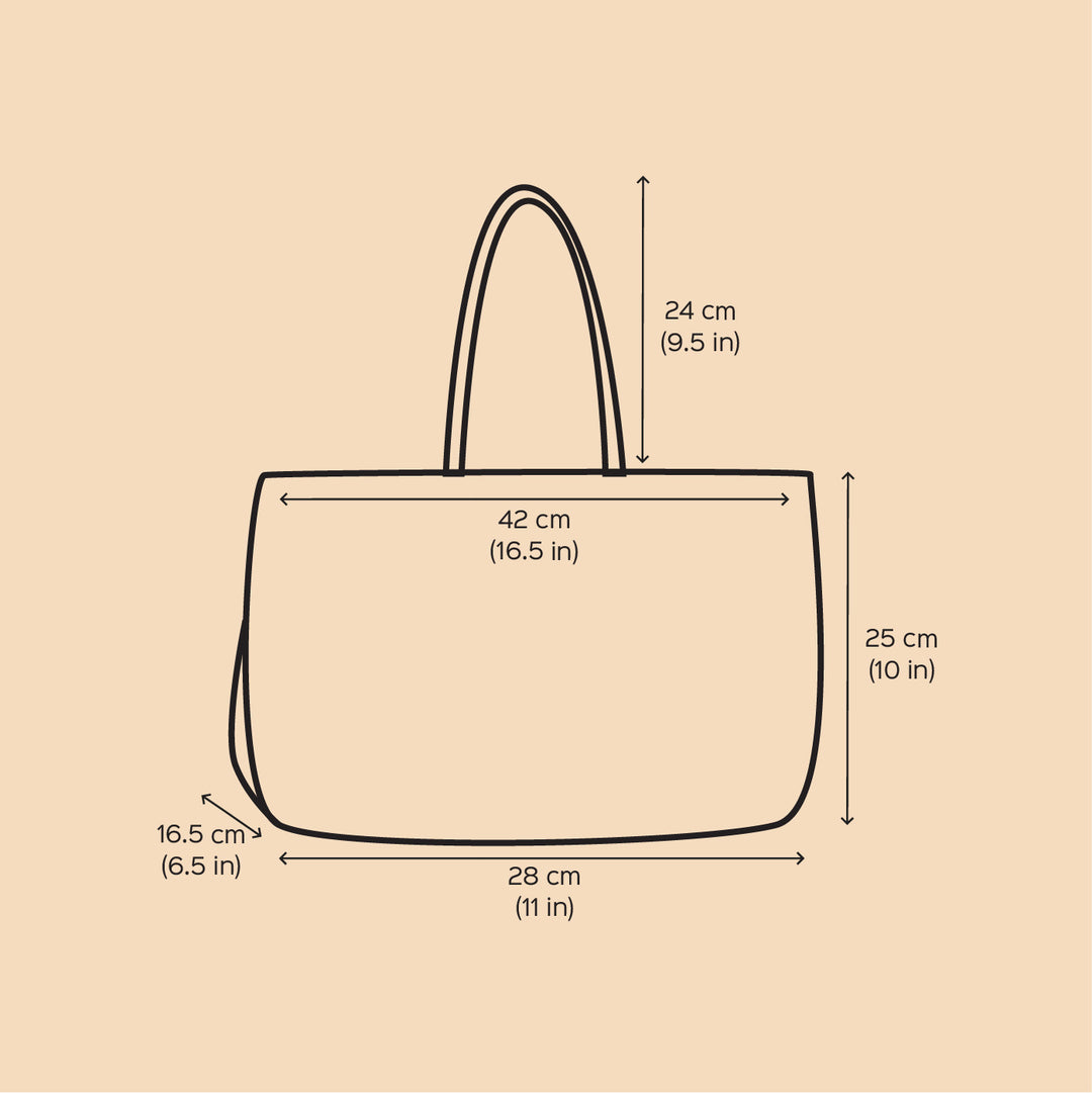 Black Puppy Mukhya Knot Handmade Koodai Tote Bag