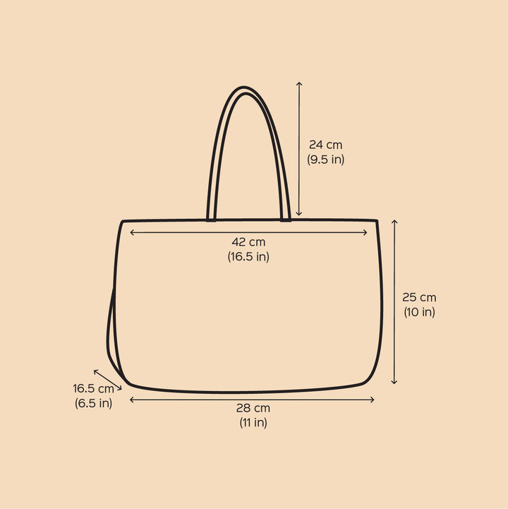 Black Puppy Mukhya Knot Handmade Koodai Tote Bag