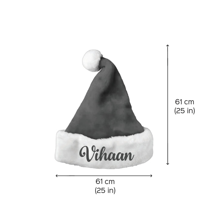 Handmade Think Plush Fur Adult Christmas Santa Hat | Xmas Gifting Ideas