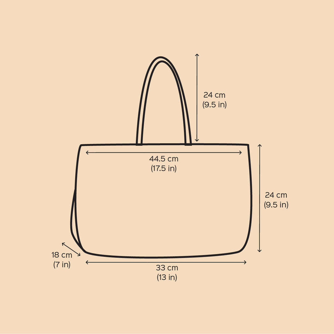 Grey Heart Mukhya Knot Handmade Koodai Tote Bag