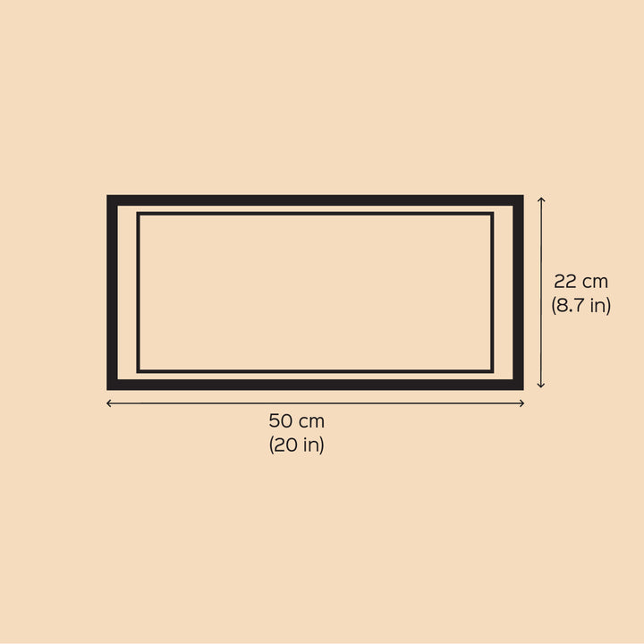 Personalized Engraved Rectangle Stainless Steel Name Plate